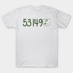 Camp Beber Zip Code T-Shirt